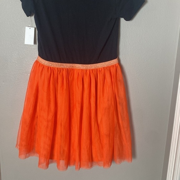 Disney Minnie Mouse Black & Orange Halloween Dress size - Picture 5 of 9